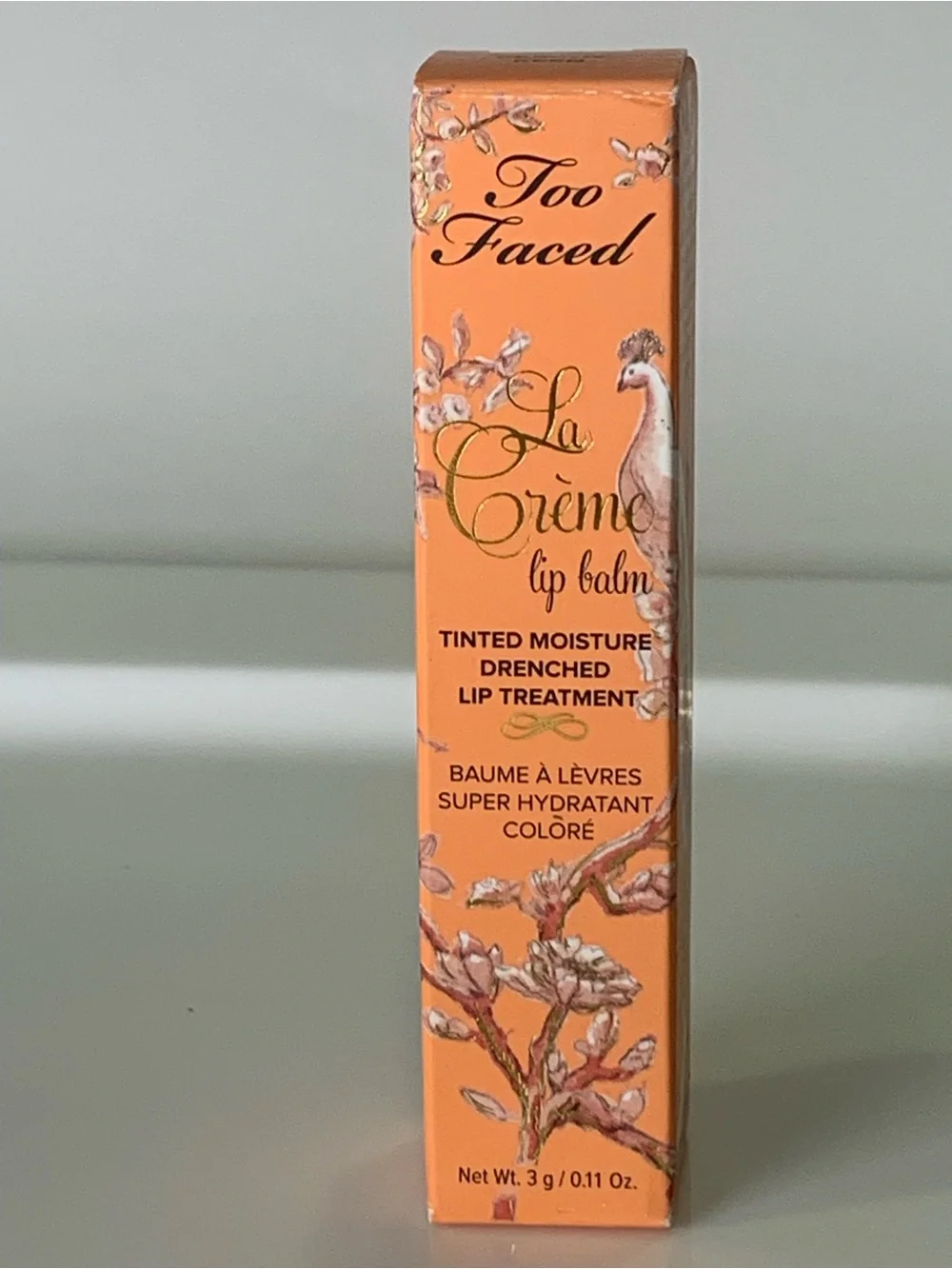 Discontinued Color Peachy Keen Too Faced La Crème Tinted Lip Balm